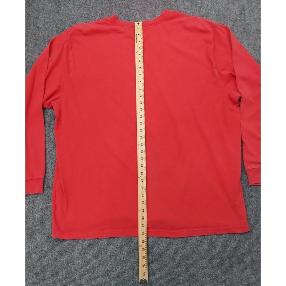 Lot of 2 Carhartt Shirt Mens 2XL Red Brown Long Sleeve Force Loose Relaxed READ
